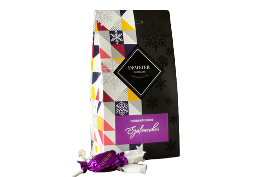 Demeter Chocolate Robbanócukros-Málnás Szaloncukor 200g