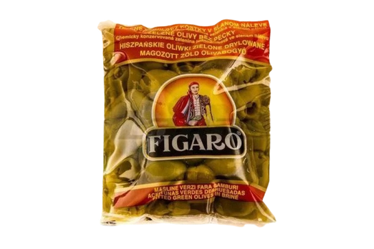 Figaro Zöld Olívabogyó Magozott 180g