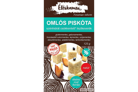 Éléskamra Omlós Piskóta Lisztkeverék 125g