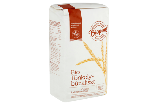 Biopont Bio Teljes Kiőrlésű Tönkölybúza Liszt 1000g