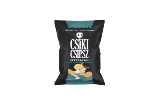 Csíki Csipsz Ecet és só Prémium Chips 50g