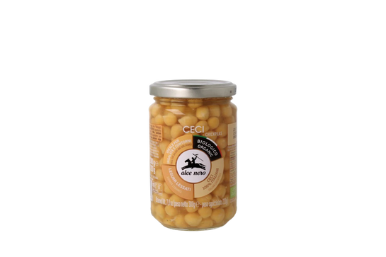 Alce Nero Bio Előfőzött Csicseriborsó 220g
