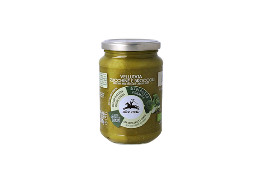 Alce Nero Bio Brokkoli és Cukkini Krémleves 350g