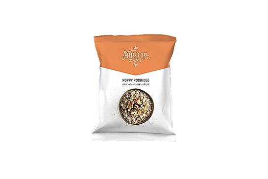 Hester's Life Poppy Porridge Almás-Mákos Zabkása 50g