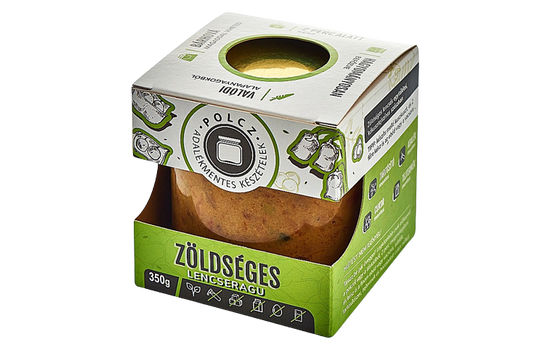 Polcz Zöldséges Lencseragu 350g