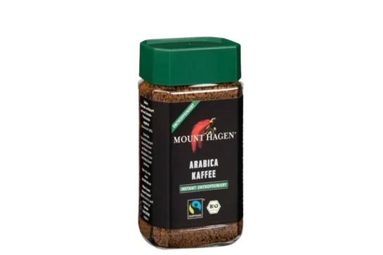 Mount Hagen Bio Koffeinmentes Kávé 100g