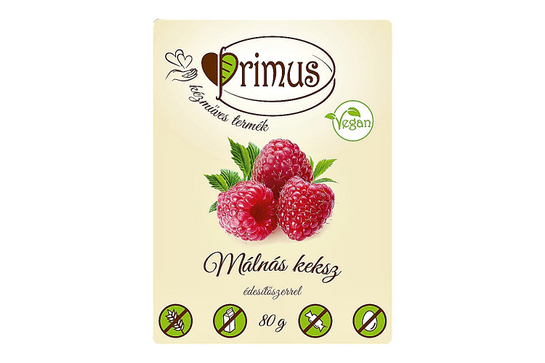 Primus Keksz Málnás 80g
