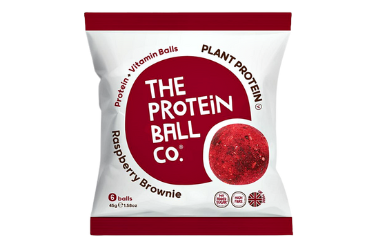 The Protein Ball Co. Fehérje Golyók Málna-Brownie 45g