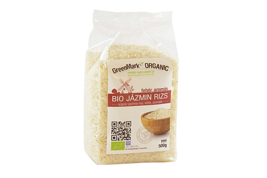 Greenmark Bio Jázmin Rizs Fehér 500g