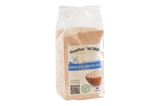 Greenmark Rózsaszín Himalaya Só Finomszemcsés 1000g