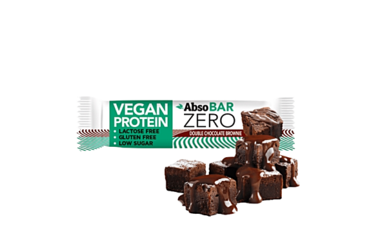 AbsoBAR Zero Protein Szelet Dupla Csokis Brownie 40g
