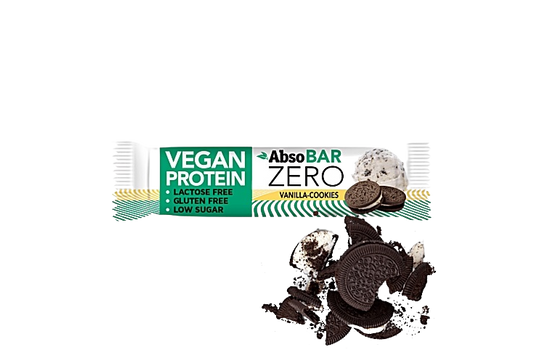 AbsoBAR Zero Protein Szelet Vaníliás Keksz 40g