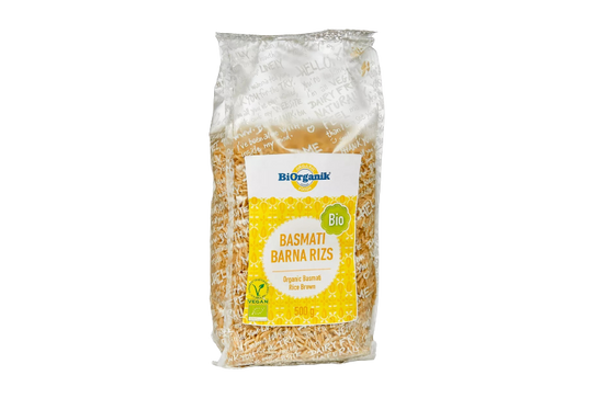 BiOrganik Bio Basmati Barna Rizs 500g