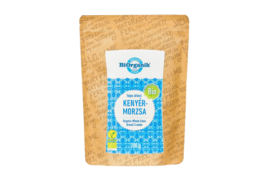 BiOrganik Bio Teljes Kiőrlésű Kenyérmorzsa 200g