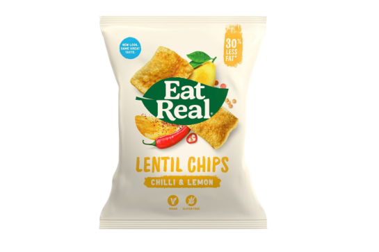 Eat Real Lencse Chips Chili-Citrom 40g