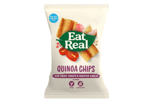 Eat Real Quinoa Chips Paradicsom-Sült Fokhagyma 30g