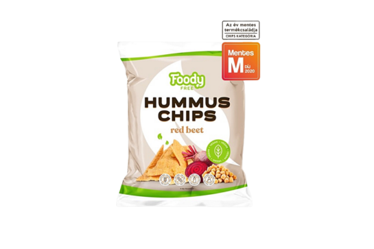 Foody Hummus Chips Céklás 50g