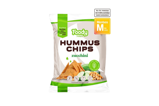 Foody Hummus Chips Cukkinivel 50g