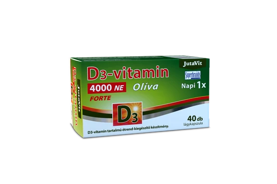 JutaVit D3-vitamin 4000 NE Olíva 40db