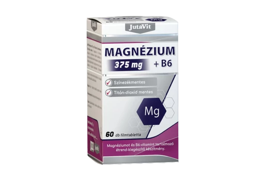 JutaVit Magnézium 375mg+B6 60db