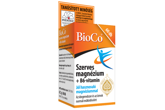 BioCo Szerves Magnézium+B6 60db