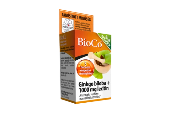 BioCo Ginkgo Biloba+Lecitin 90db