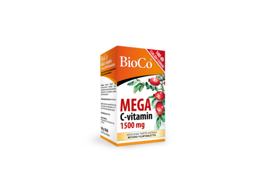 BioCo Mega C-vitamin 1500 mg 100db