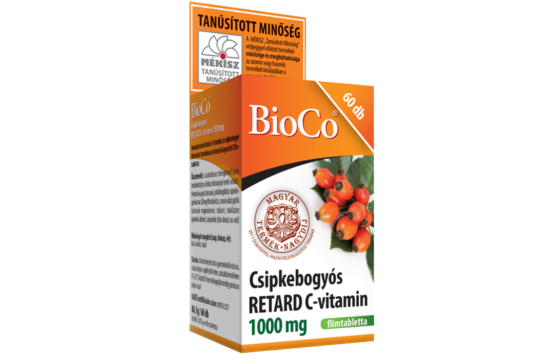 BioCo Csipkebogyós Retard C-vitamin 1000mg 60db