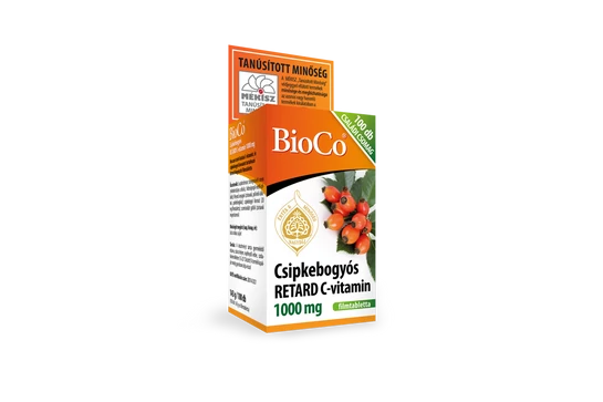 BioCo Csipkebogyós Retard C-vitamin 1000mg 100db