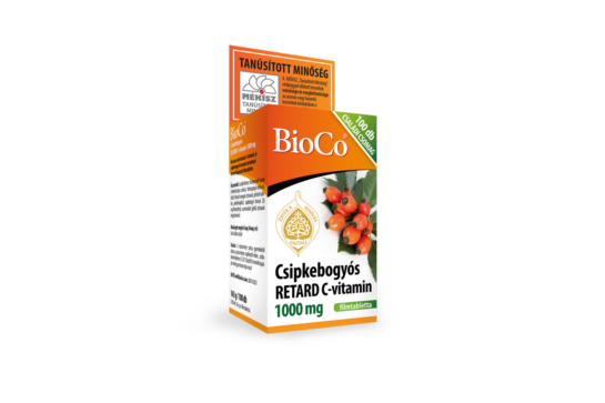 BioCo Csipkebogyós Retard C-vitamin 1000mg 100db
