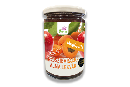 Szafi Reform Kajszibarack-Alma Lekvár 350g