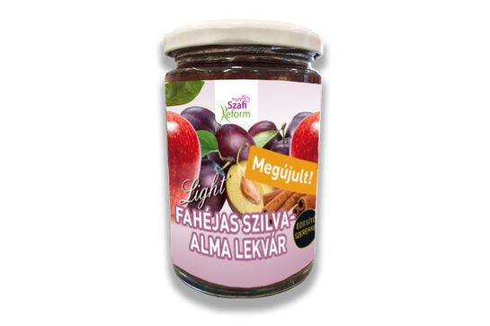 Szafi Reform Fahéjas Szilva-Alma Lekvár 350g