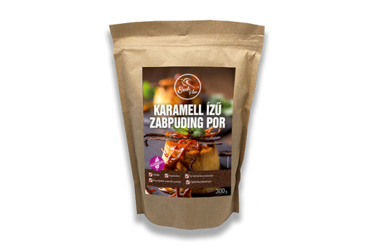 Szafi Free Zabpuding Por Karamellás 300g