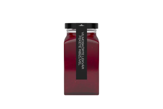 Lekvárosház Vilmoskörte-Feketeribizli Lekvár Steviával 312ml