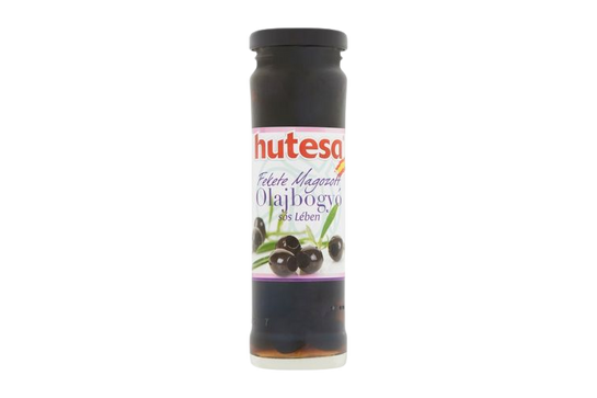 Hutesa Fekete Olajbogyó Magozott 140g/60g