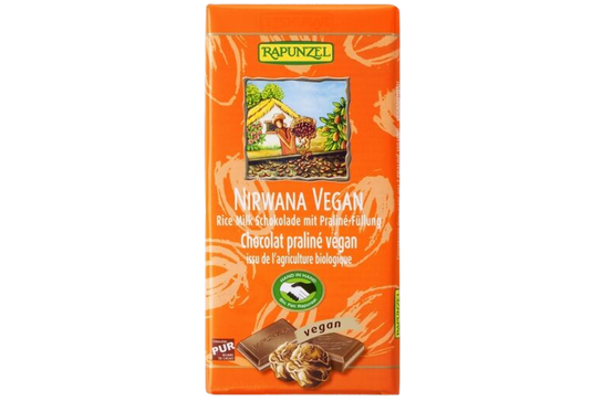 Rapunzel Bio Nirwana Vegán Csokoládé 100g