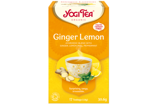 Yogi Bio Citromos Gyömbér Tea 17 filter