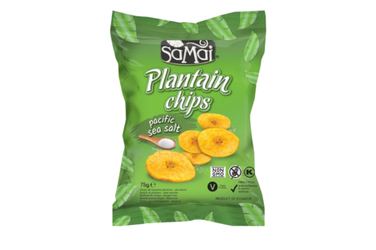 Samai Plantain Chips Tengeri Sós 75g