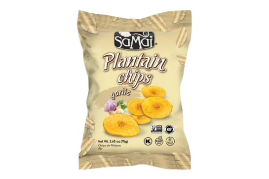 Samai Plantain Chips Fokhagymás 75g
