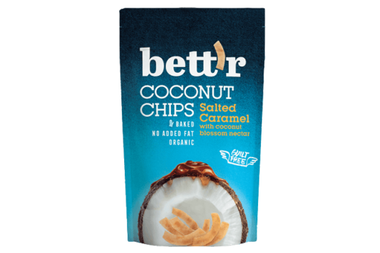 Bett'r Bio Kókusz Chips Sós-Karamellás 70g