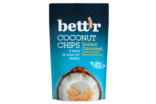 Bett'r Bio Kókusz Chips Sós-Karamellás 70g