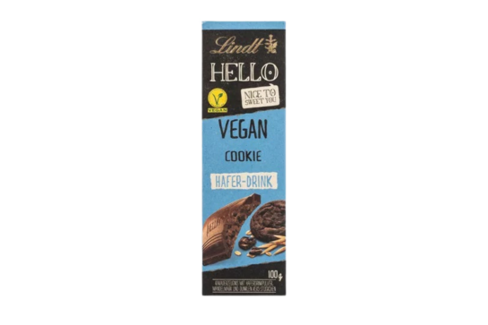 Lindt Hello Vegan Cookie Csokoládé 100g