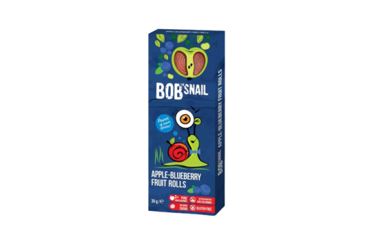 Bob Snail Rolls Alma-Áfonya 30g