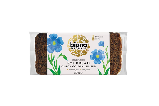 Biona Bio Rozskenyér Lenmagos 500g