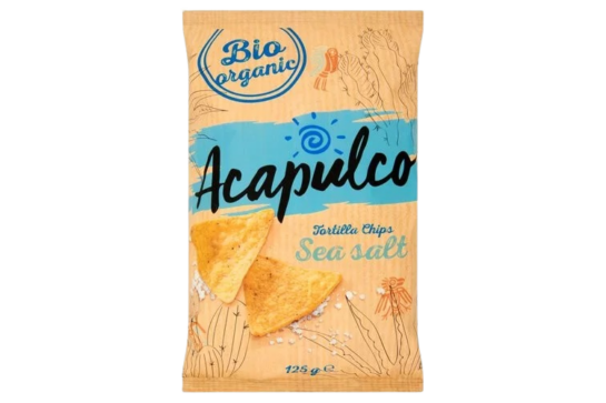 Acapulco Bio Tortilla Chips Sózott 125g