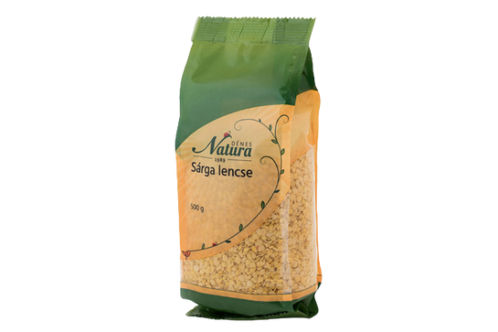 Natura Sárga Lencse 500g