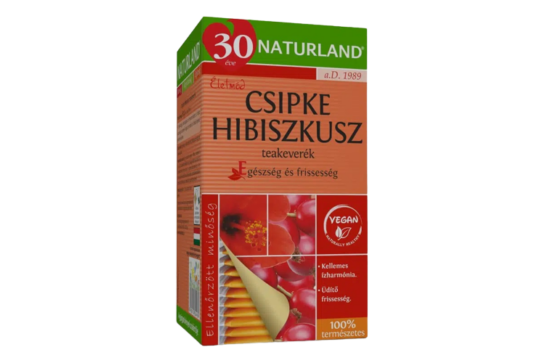 Naturland Csipkebogyó-Hibiszkusz Tea 20 Filter