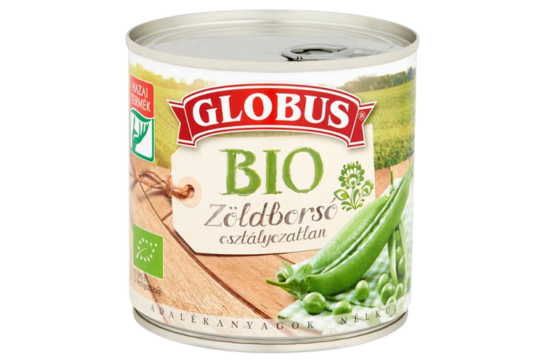 Globus Bio Zöldborsó 400g