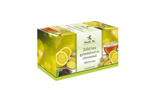 Mecsek Zöld Tea Gyömbér-Citrom 20 filter
