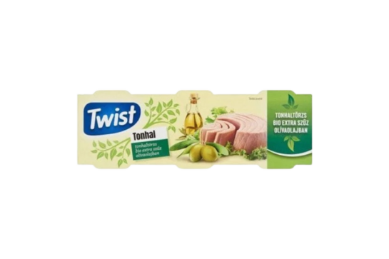 Twist Tonhaltörzs Extra Szűz Olívaolajban 3x80g
